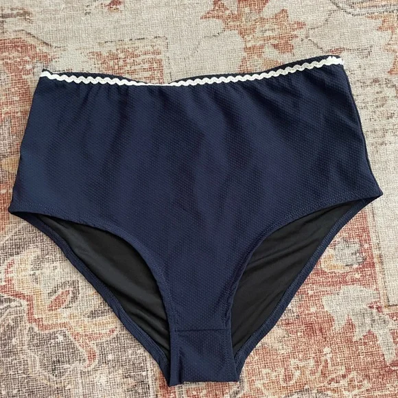 J.Crew Rickrack NWOT bikini bottoms - Picture 2 of 6